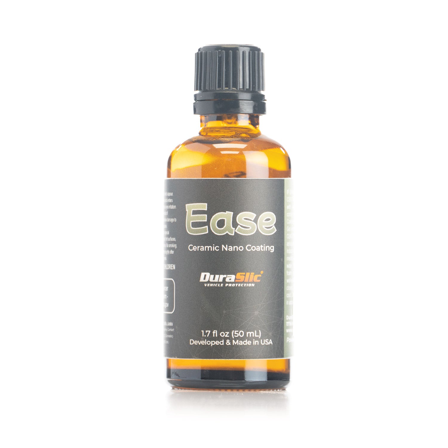 Bottle of DuraSilc Ease Ceramic Nano Coating on a white background