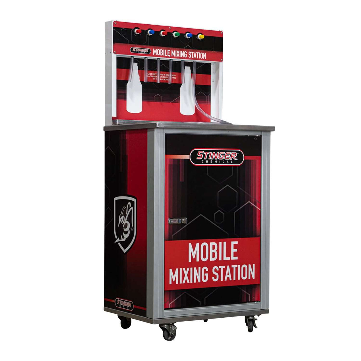 6-Chemical Mobile Mixing Station for Car Detailing Operations