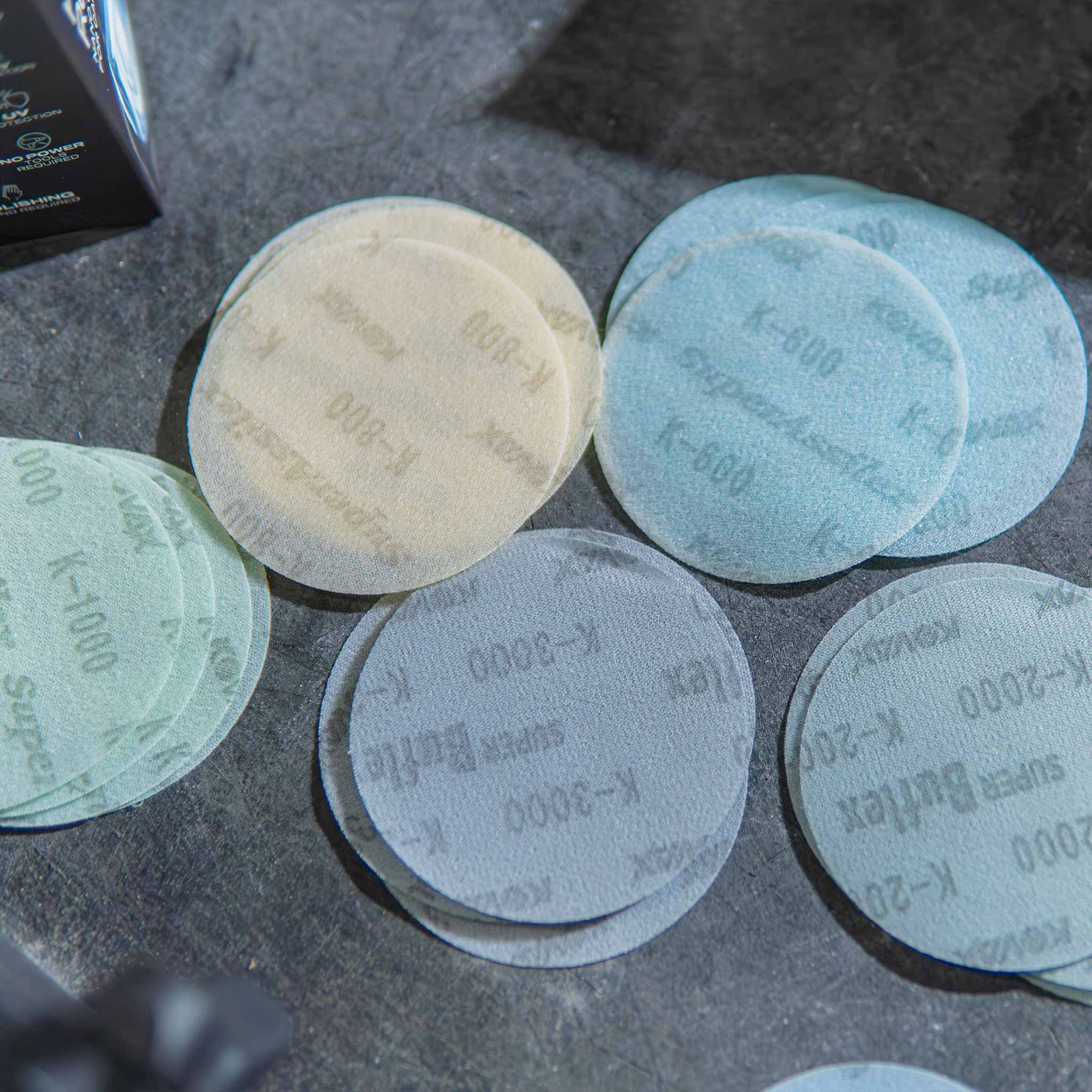 eagle sandpaper assilex and buflex 3 inch discs