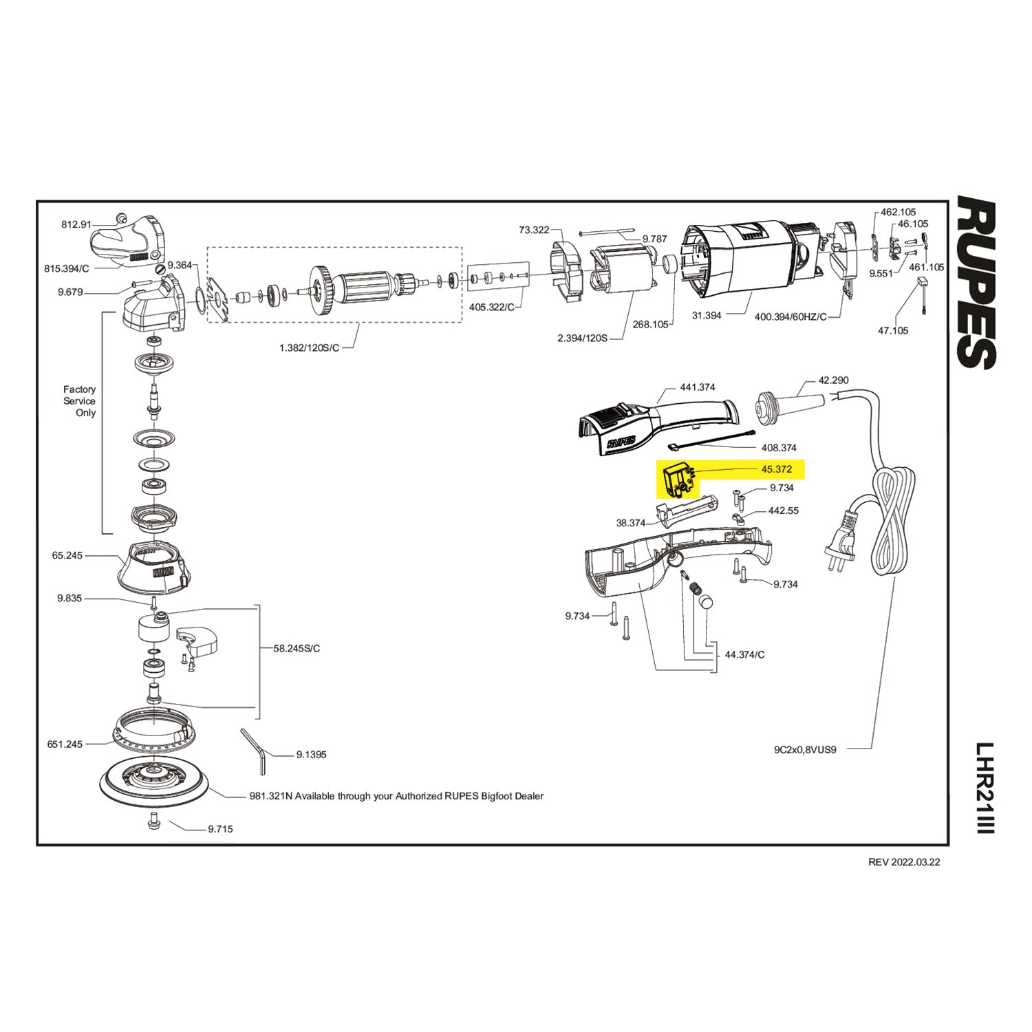 switch-for-rupes-polishers-lhr21III