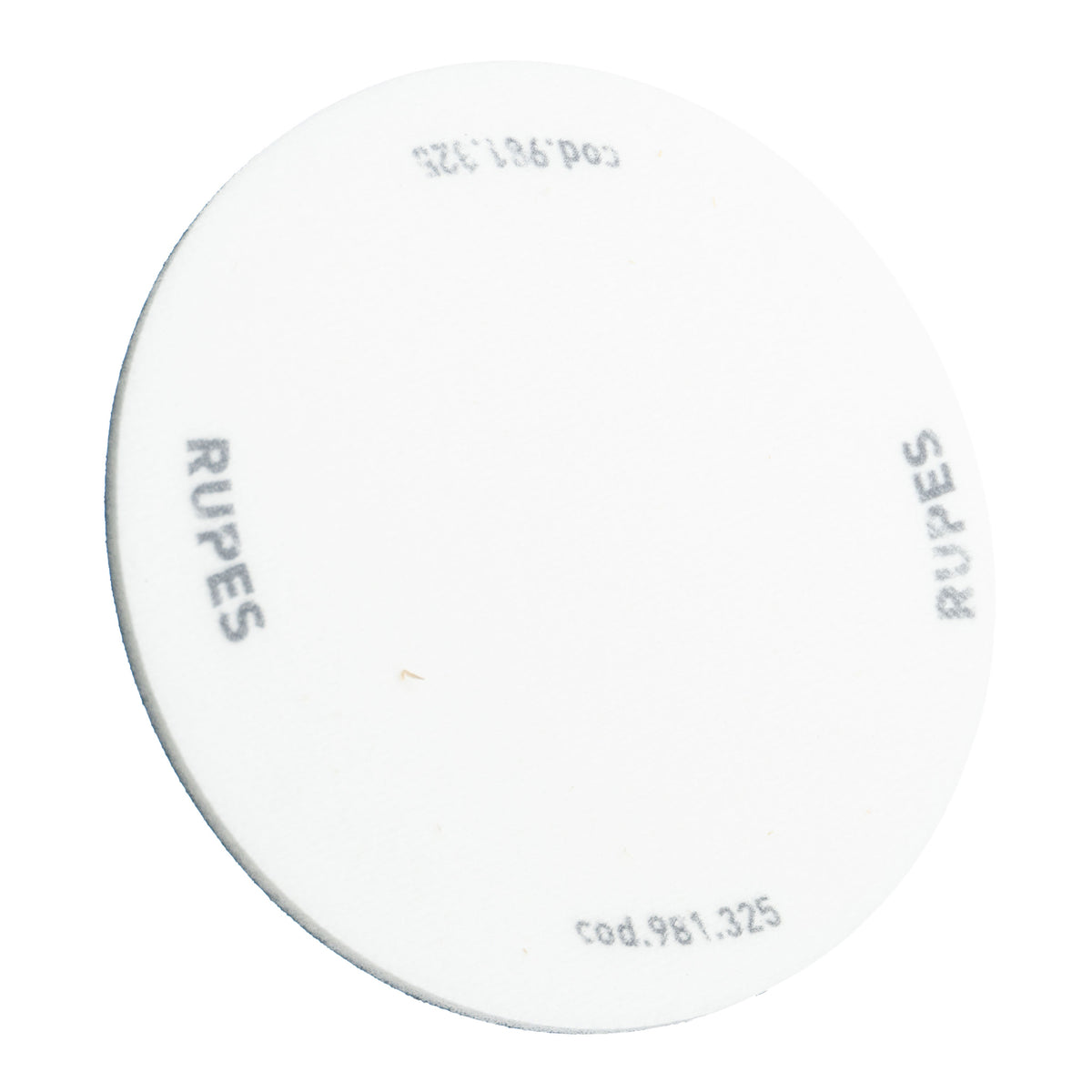 RUPES 981.325 6 inch 7mm no hole foam interface pad for wet sanding