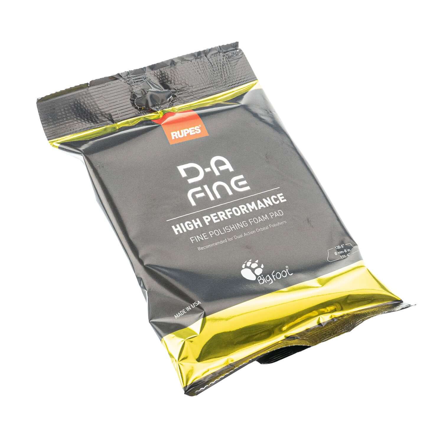 Dual Action Yellow Foam Buffing Pads - RUPES Innovation dual-action-yellow-foam-buffing-pads-rupes-innovation