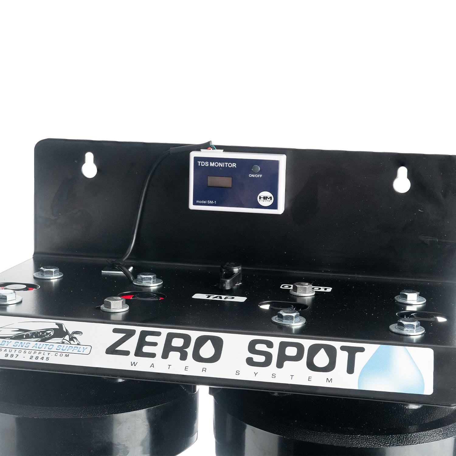 TDS monitor for zero spot water system  on a white background