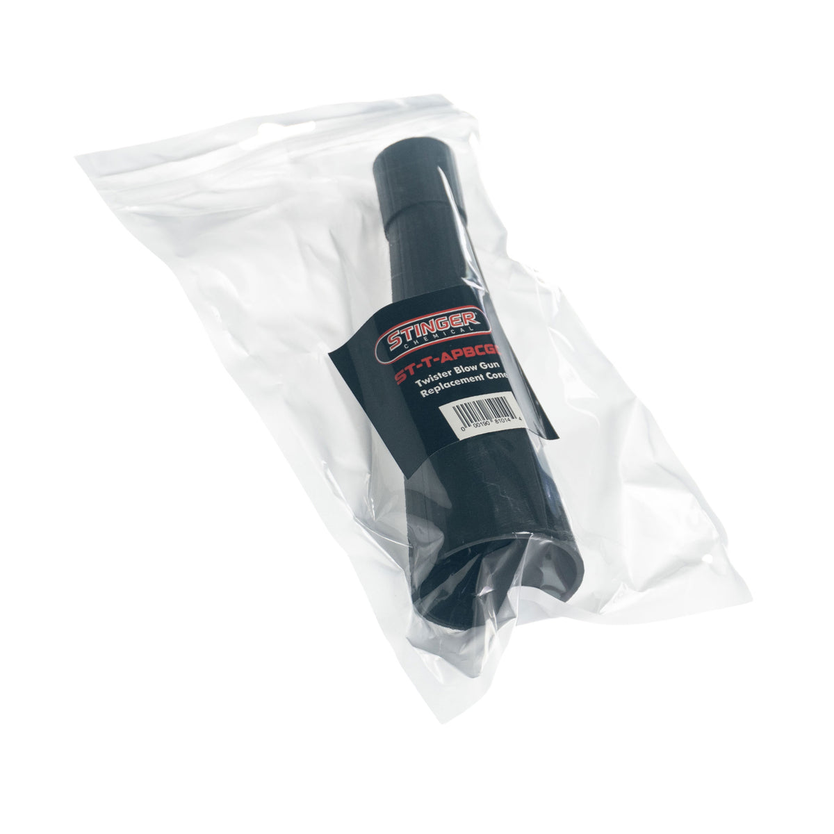 Stinger Twister long cone for the pistol grip blowout tool ST-T-APBCGC packaging on a white background