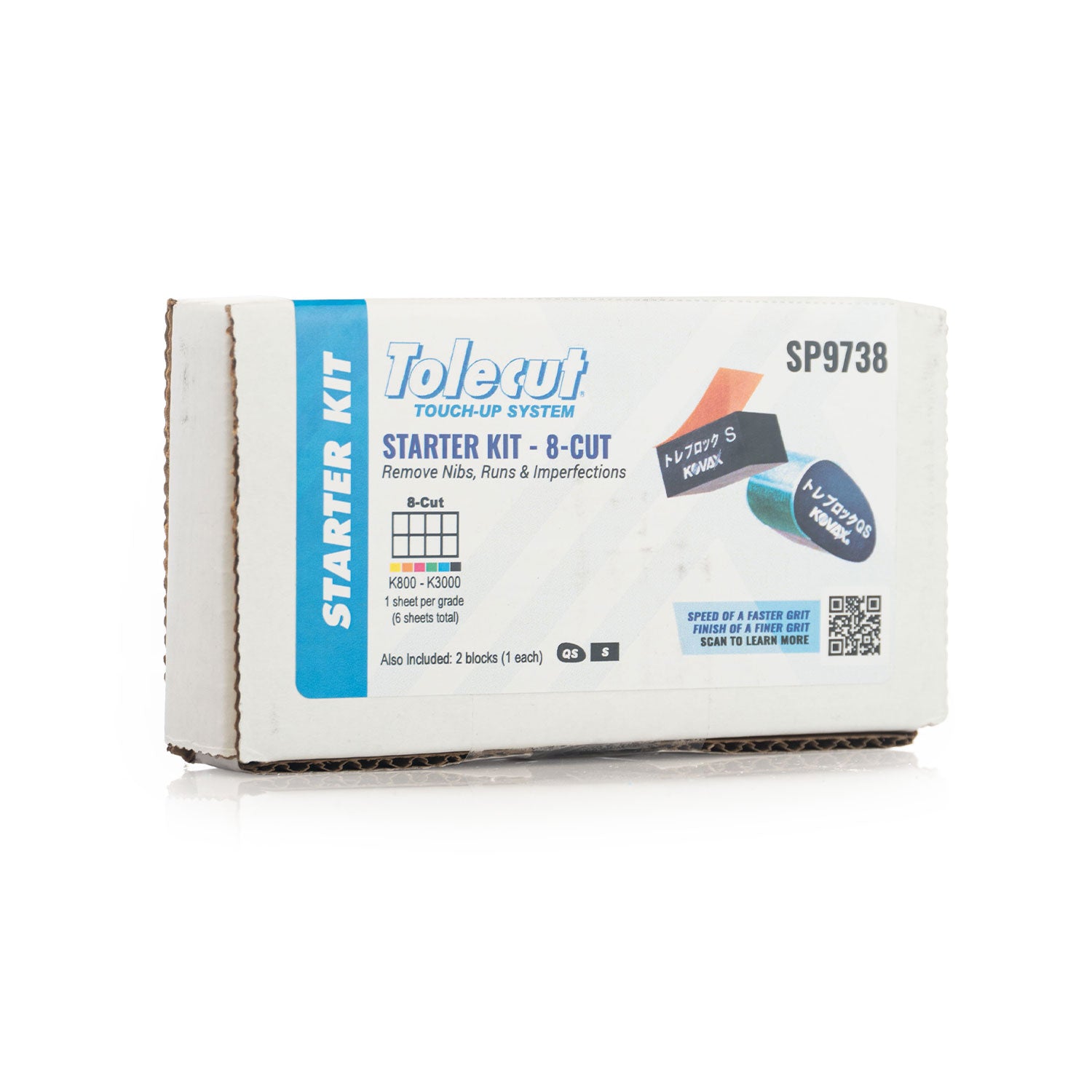 Tolecut starter kit complete box on a white background