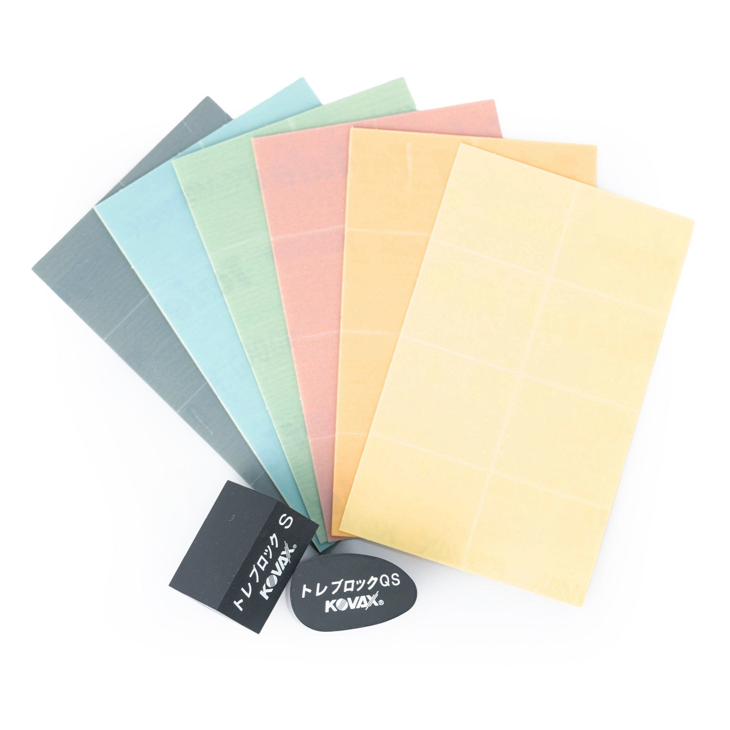 Tolecut sandpaper kit on a white background