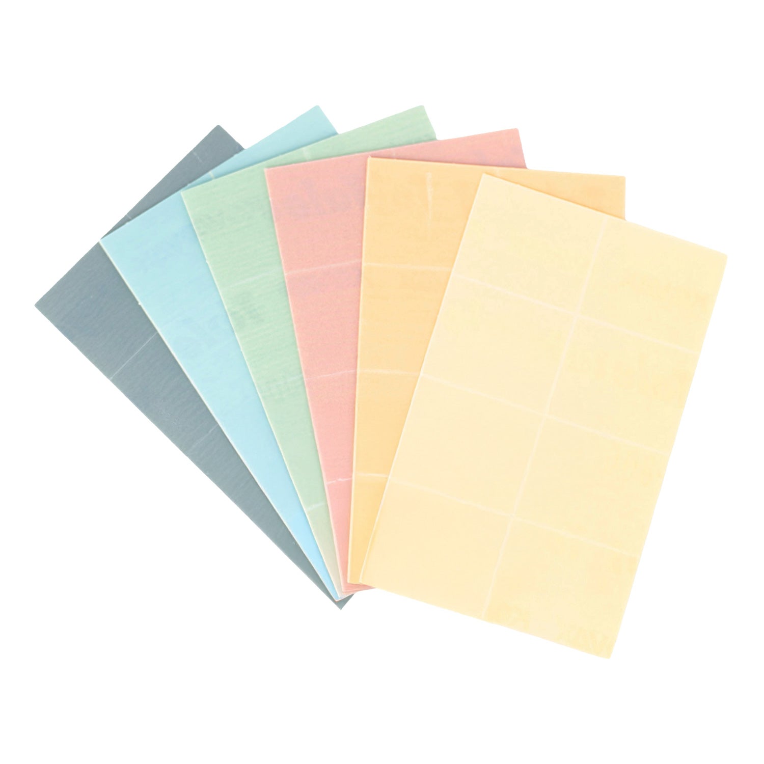 tolecut sheets collection on a white background