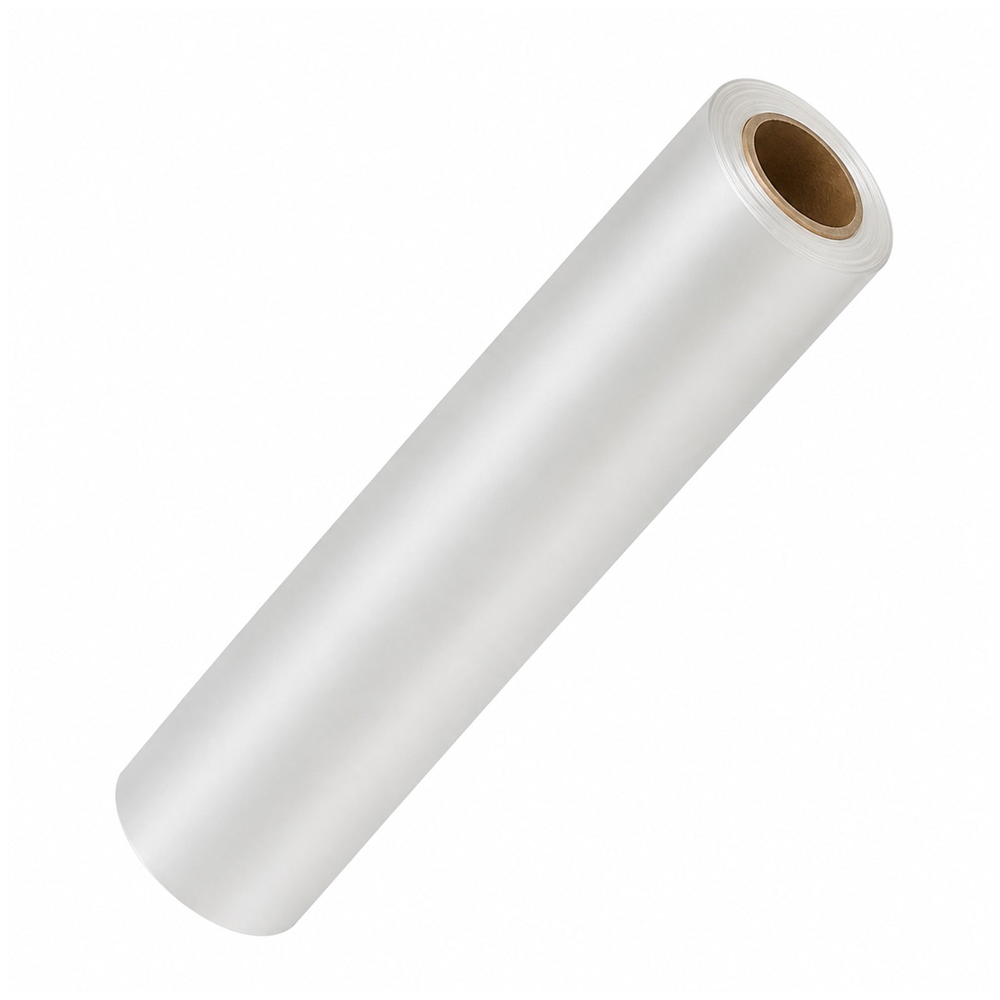 A roll of xp retro matte film, shown diagonally on a plain white background. The inner cardboard core is visible at the top right.