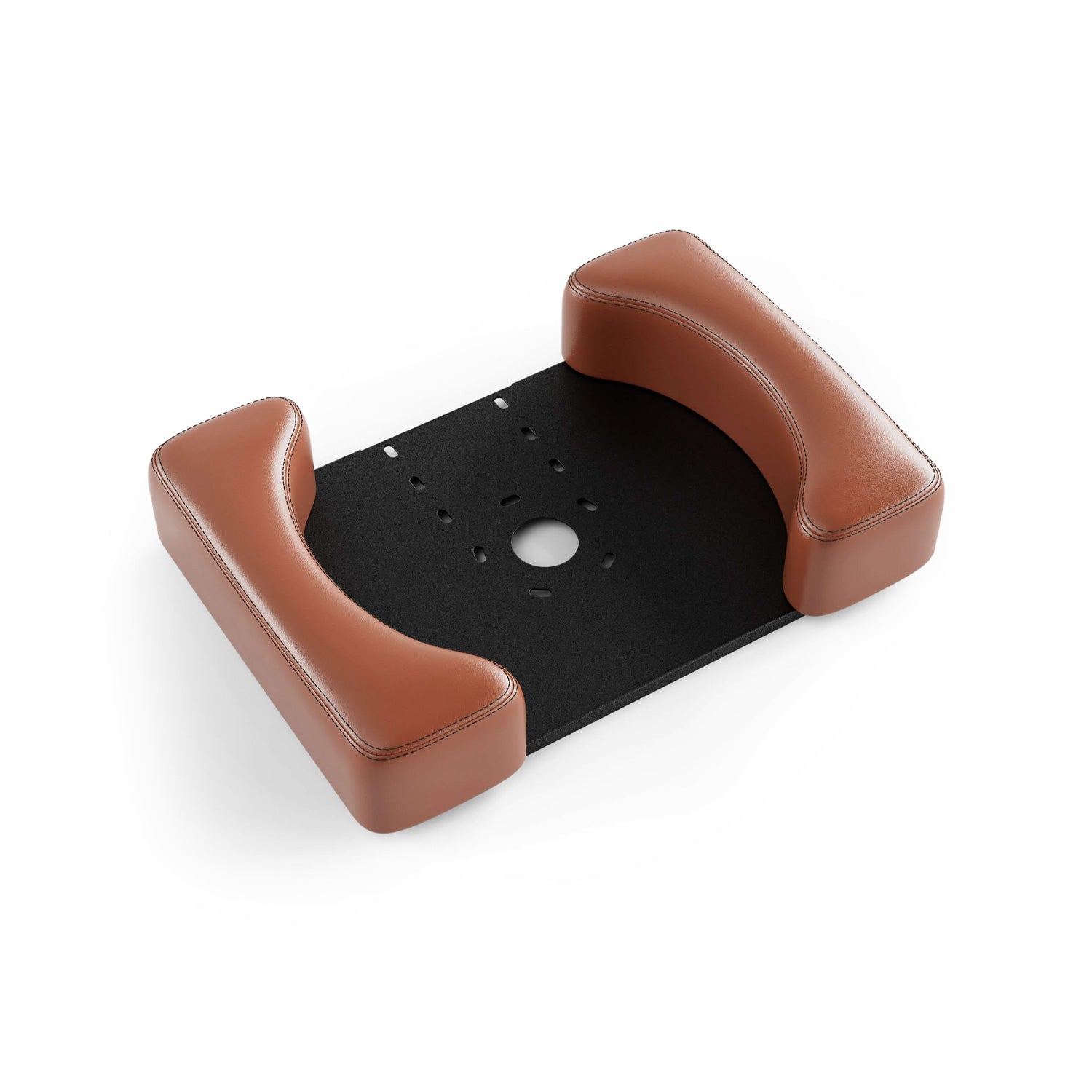 vyper brown big boy chair attachment on a white background