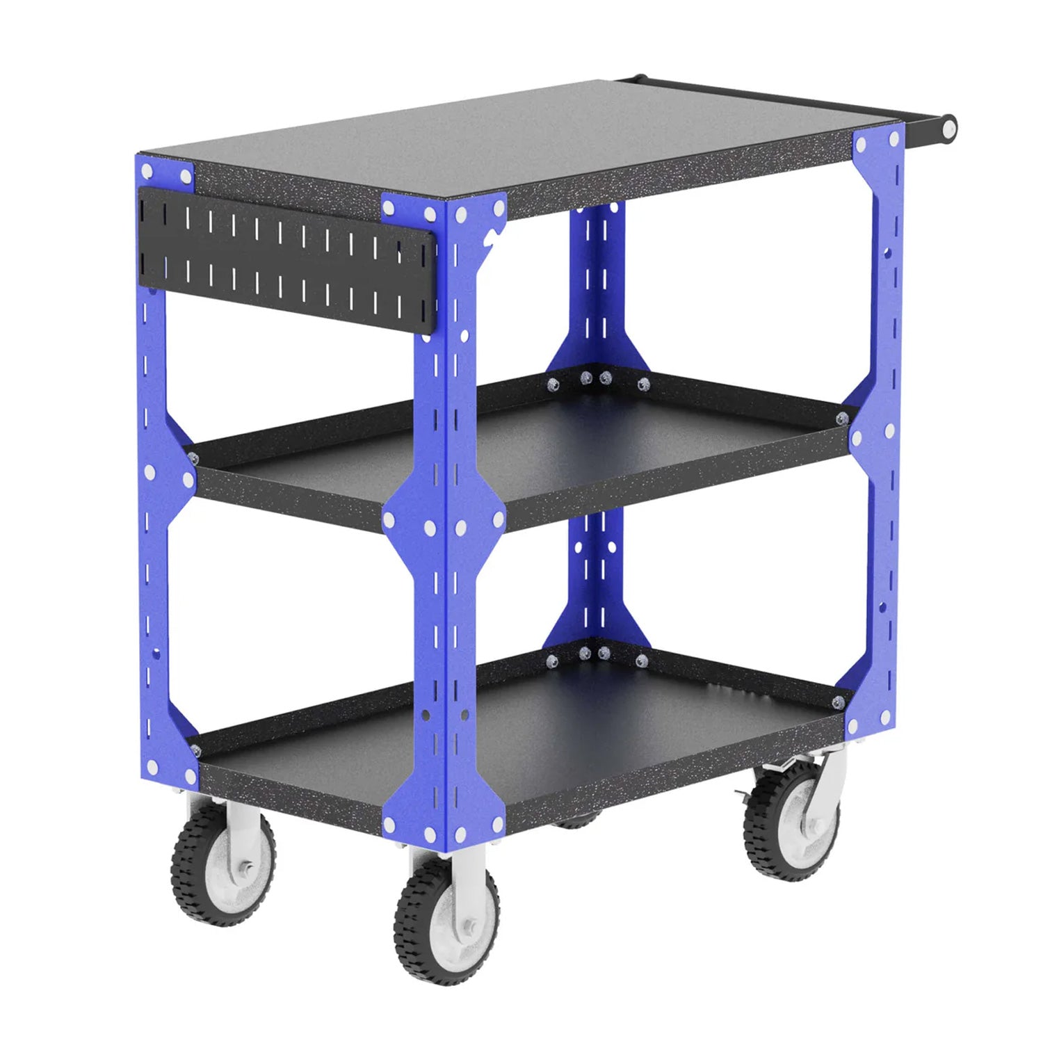 Blue Heavy Duty Detailing Cart