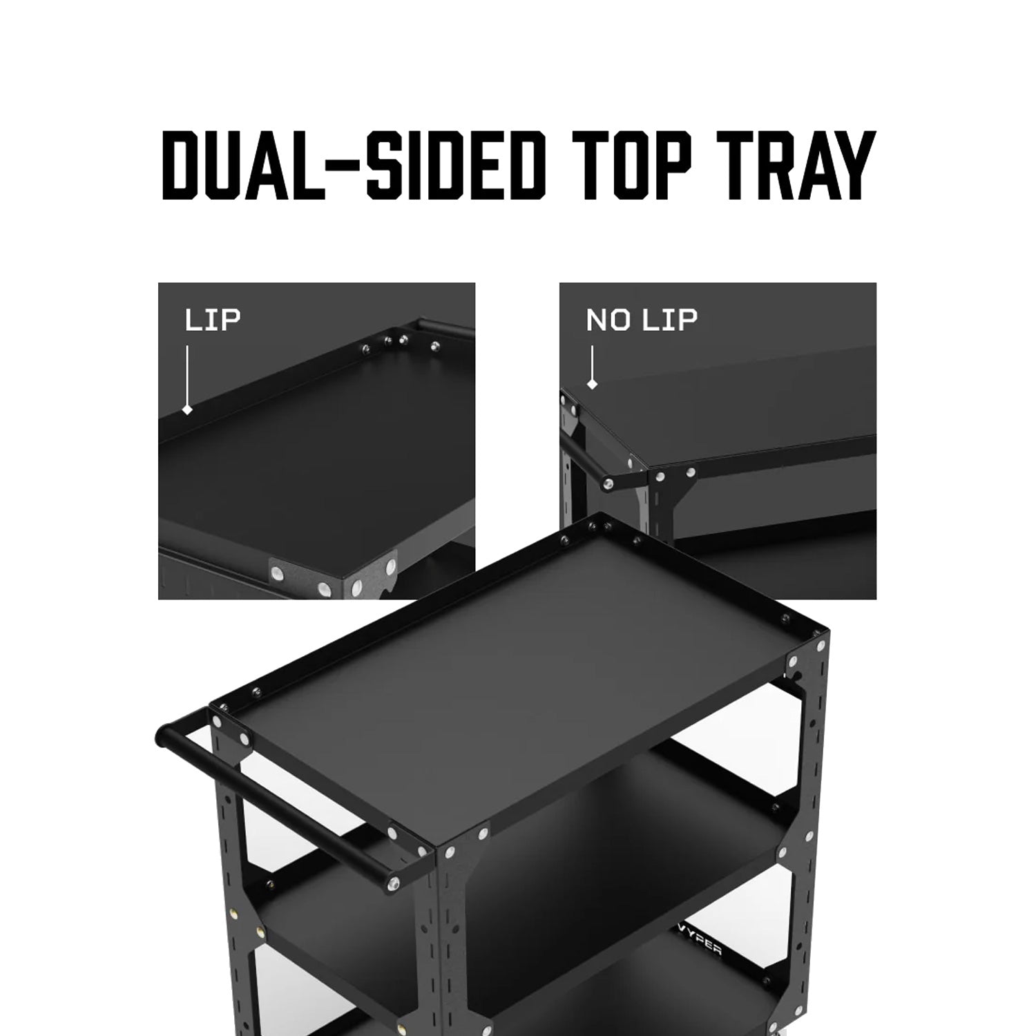 Dual Sided Detailing Cart