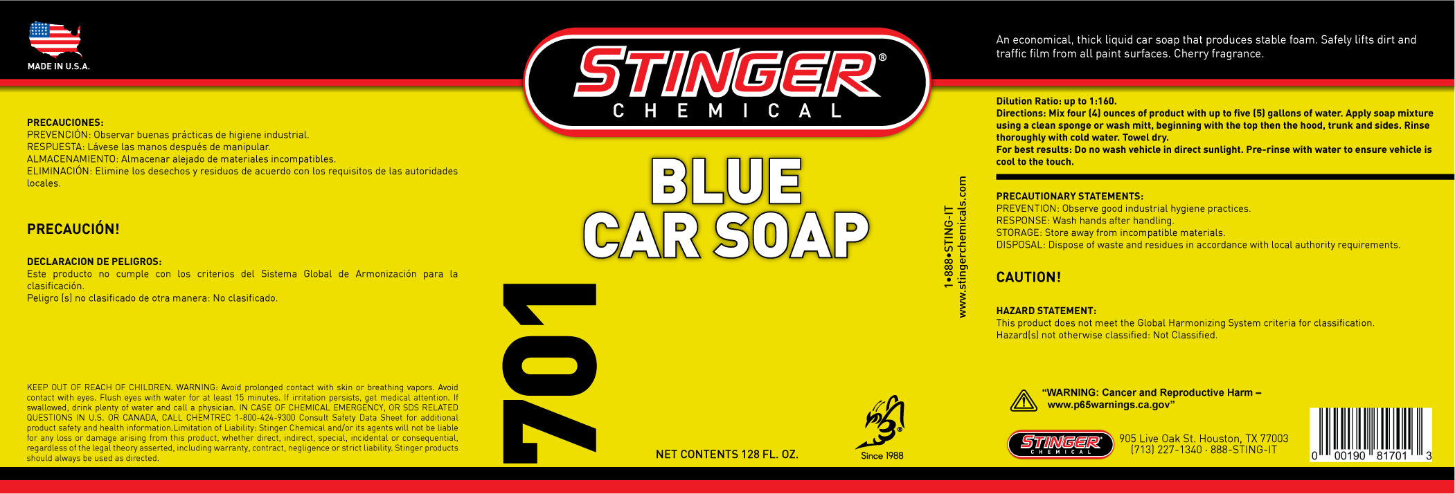 stinger-701-label