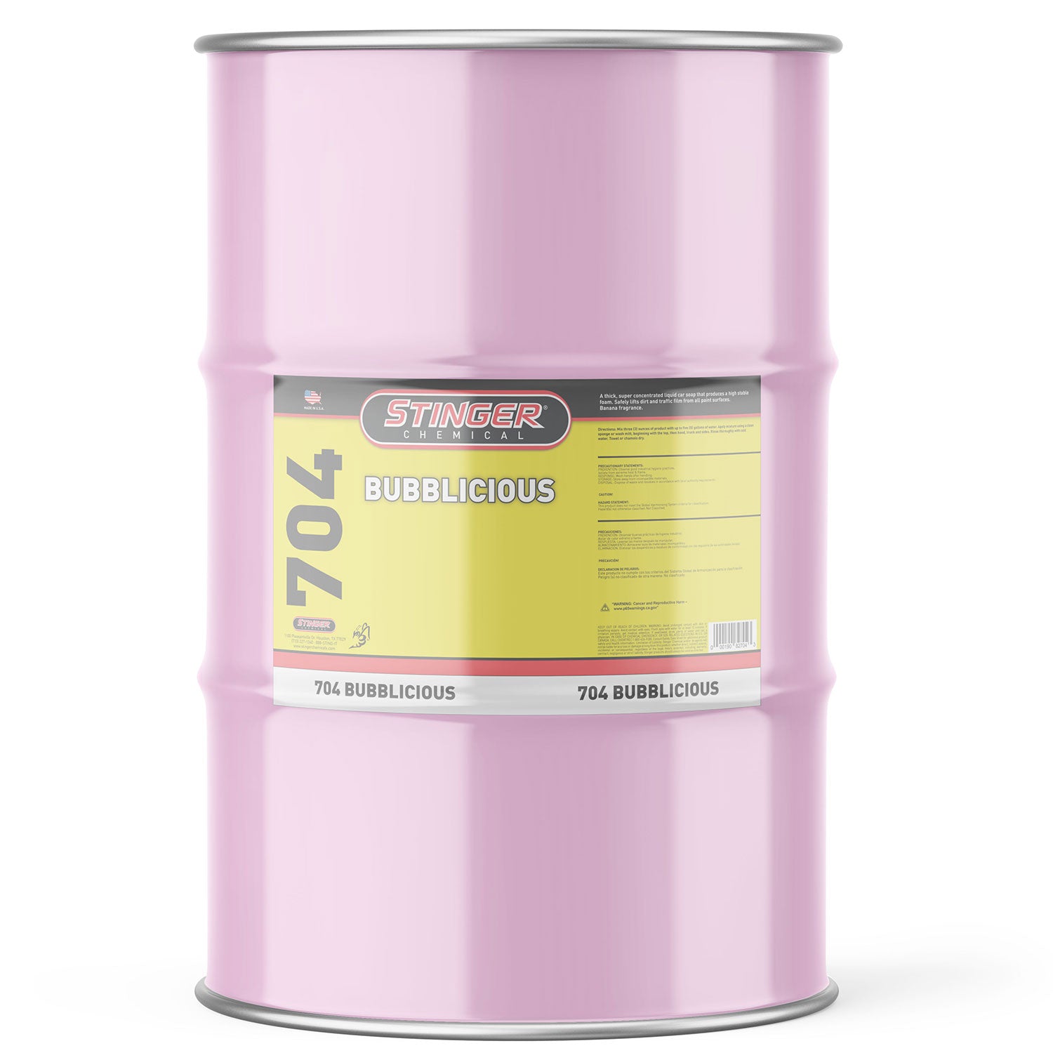 pink-soap-single-plastic-55-gallon-drum-container-with-lid