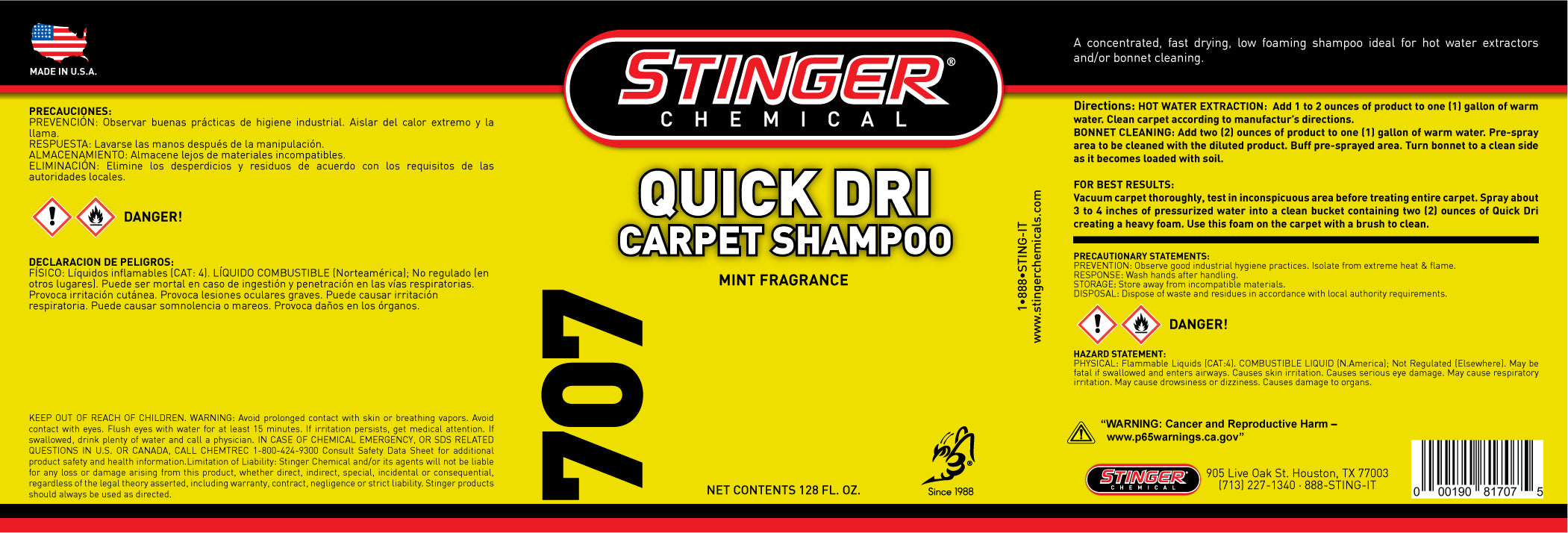 stinger-707-label
