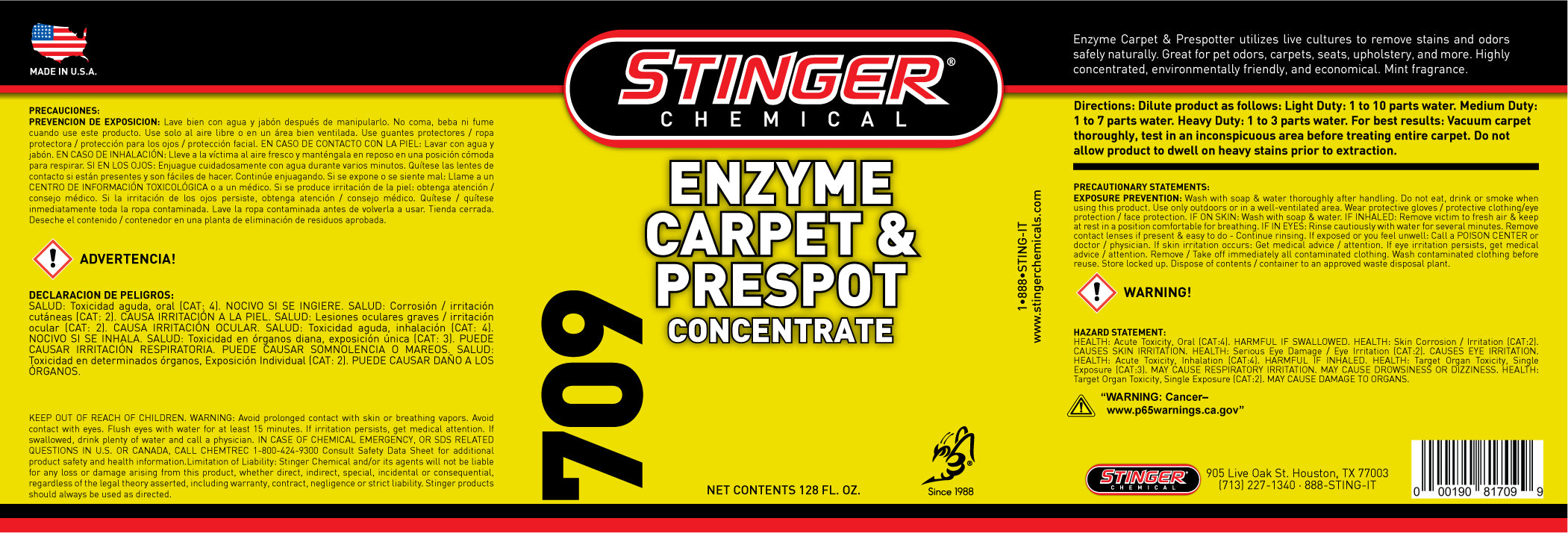 stinger-709-label