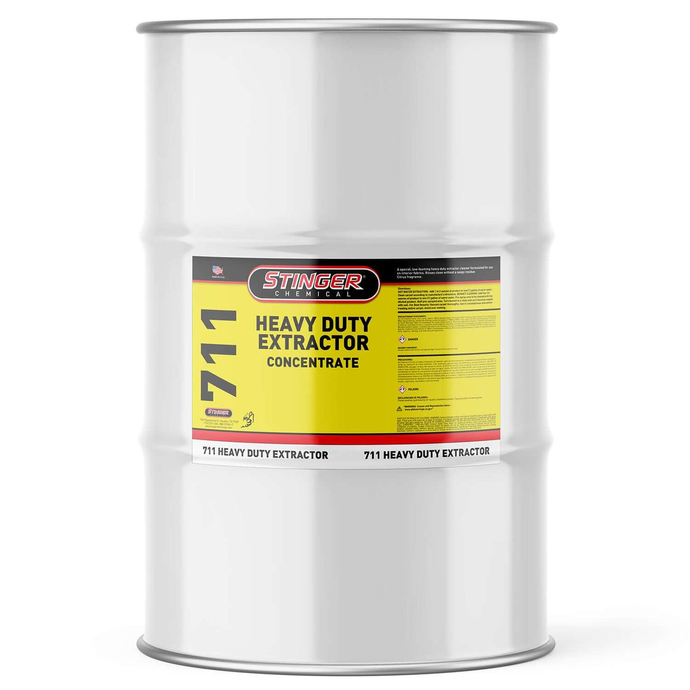 Heavy Duty Carpet Extractor Shampoo - Stinger Chemical 711