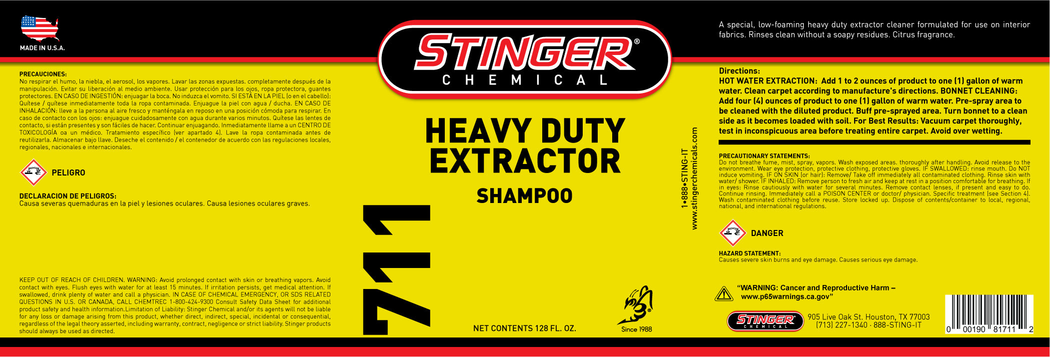 stinger-711-label
