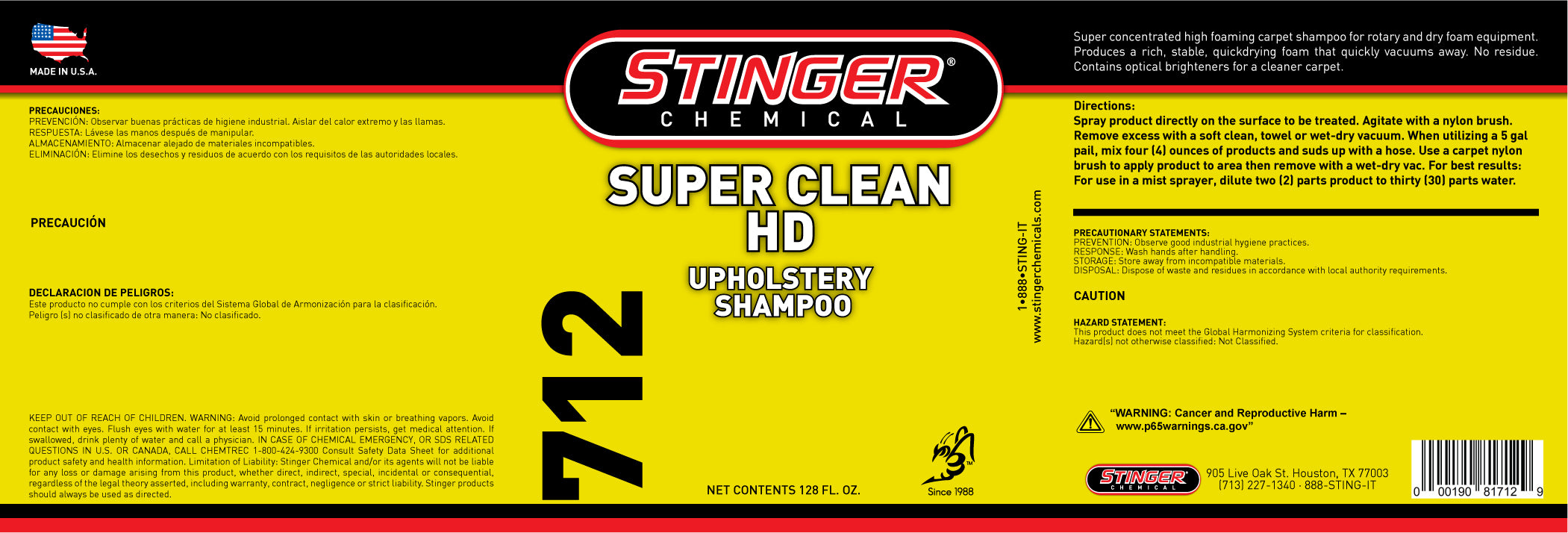 stinger-712-label
