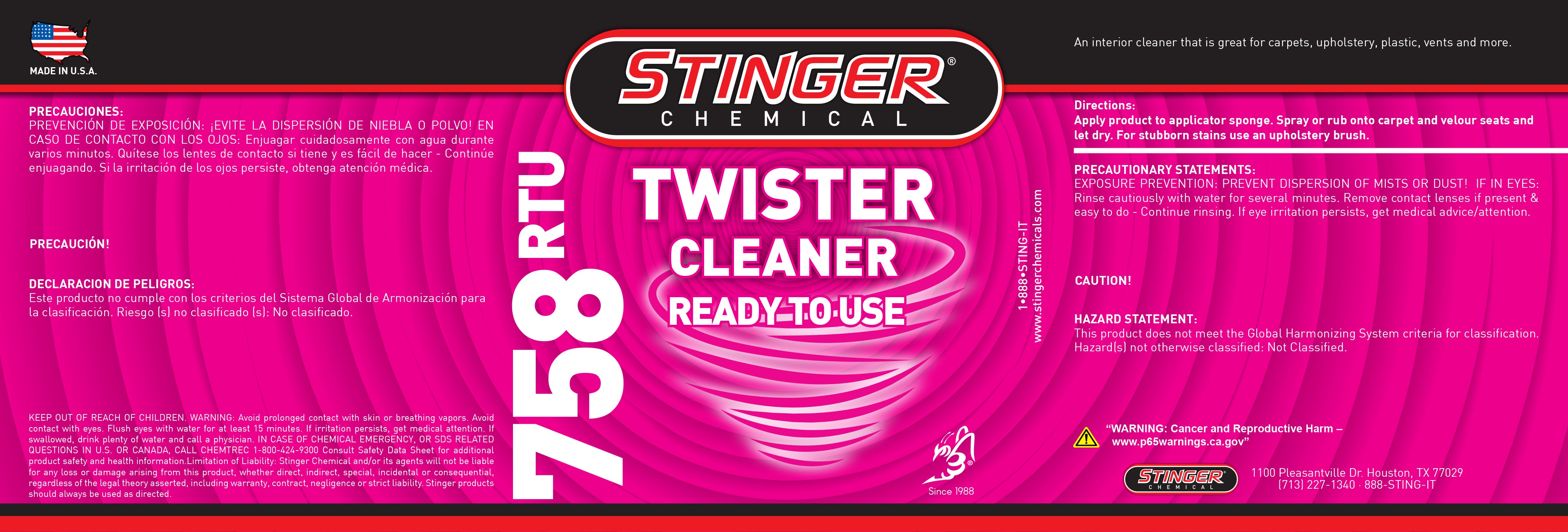 stinger-758RTU-label