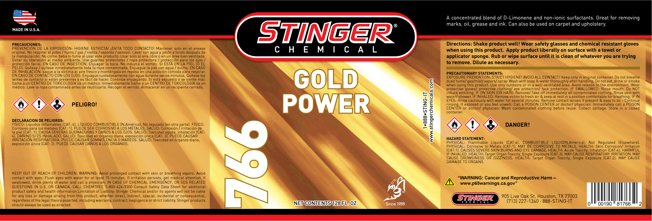 stinger-766-label