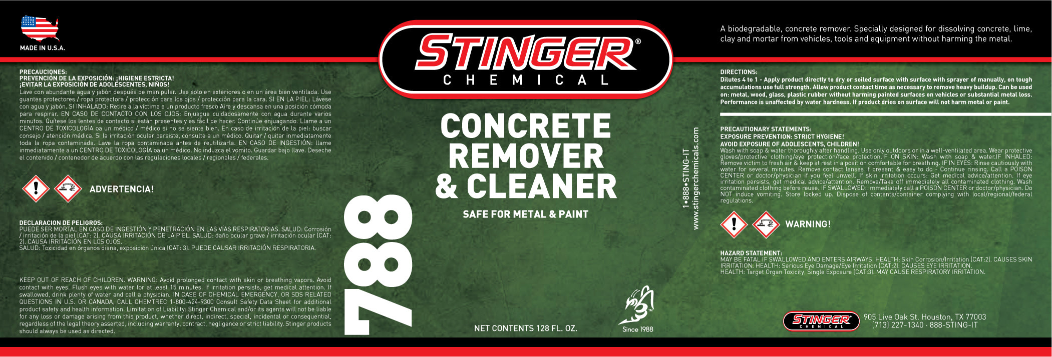 stinger-788-label