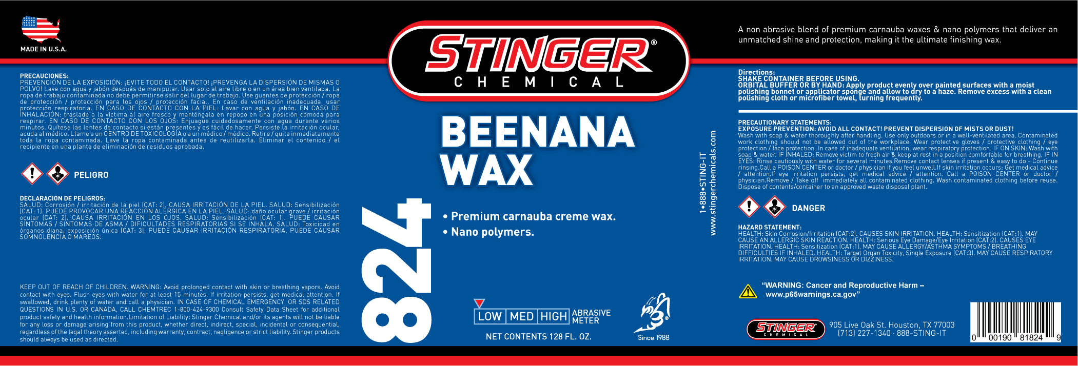stinger-824-label