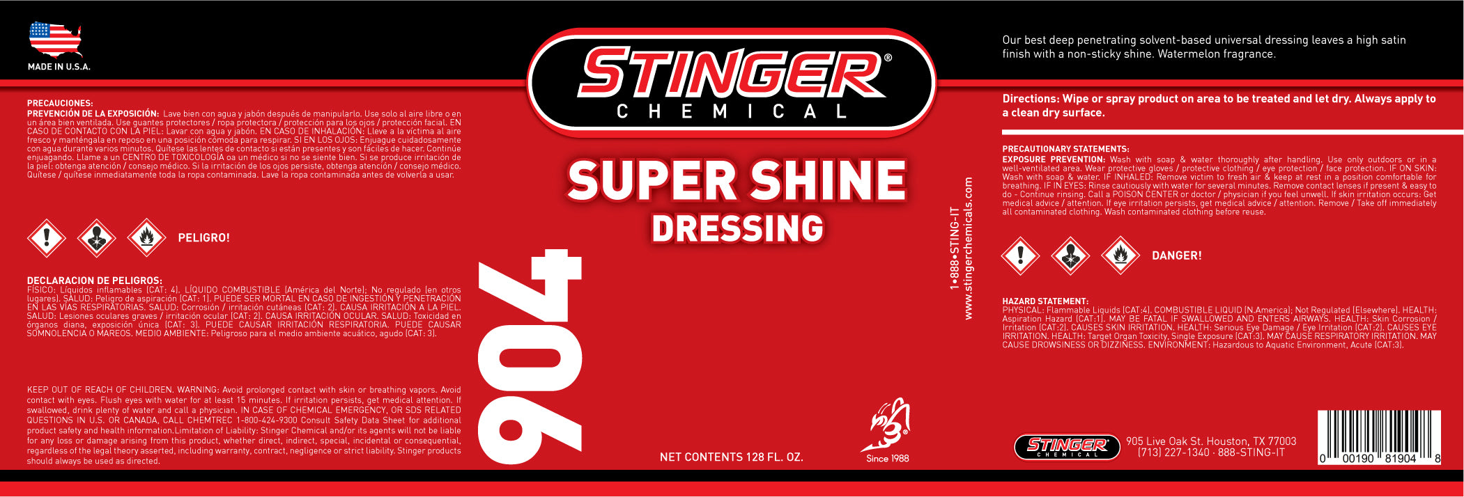 stinger-904-label