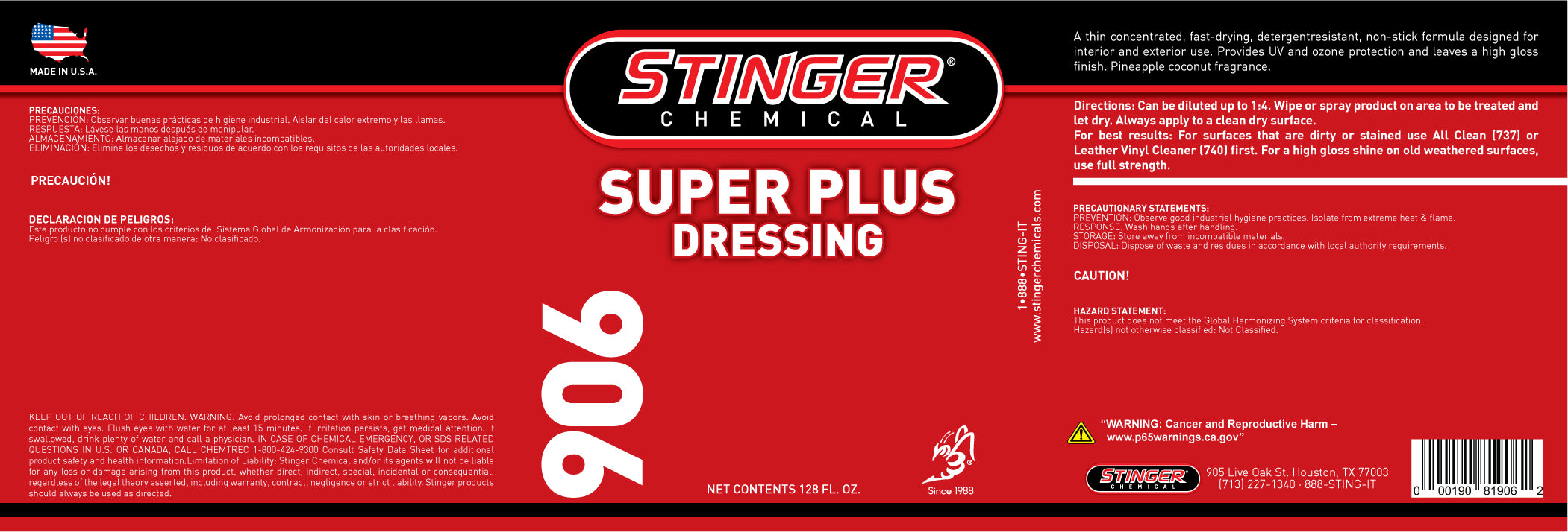 stinger-906-label