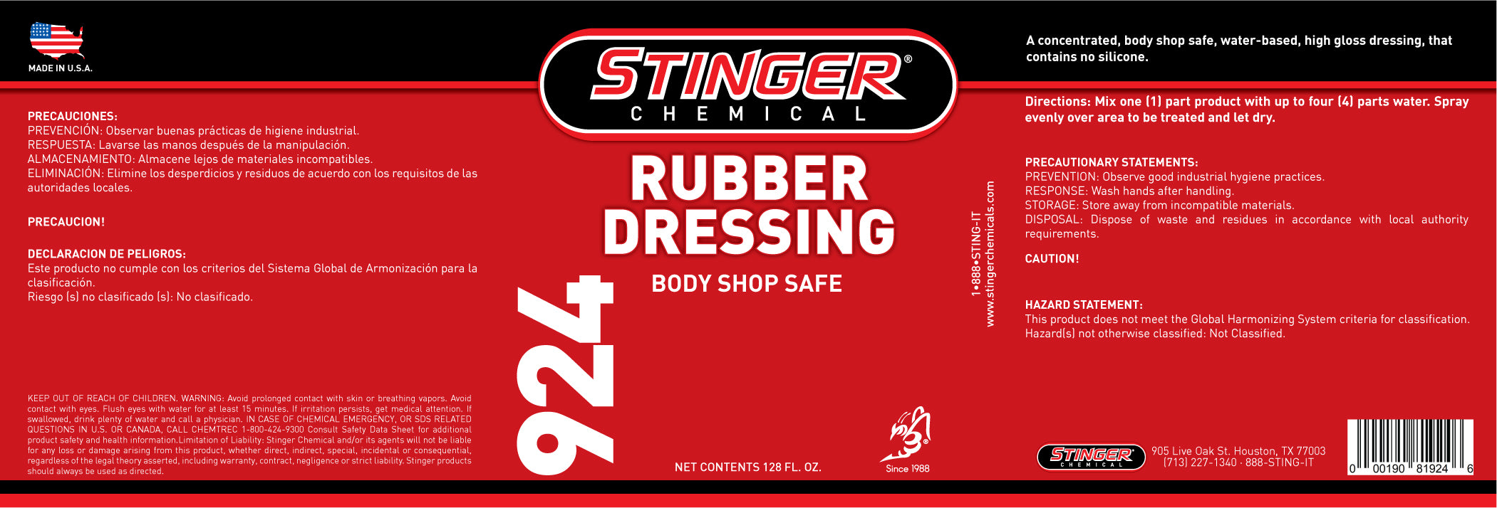 stinger-924-label