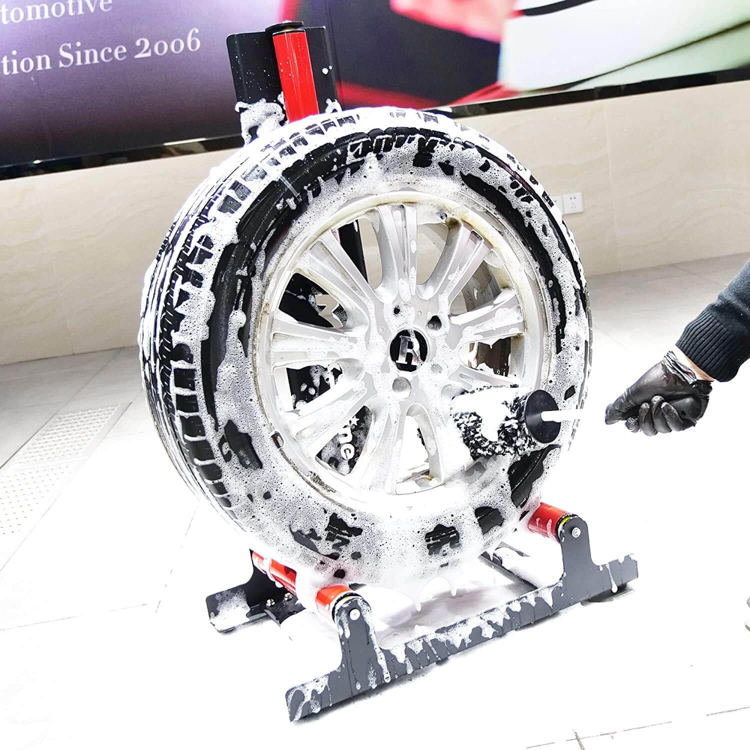 Rolling Wheel Stand