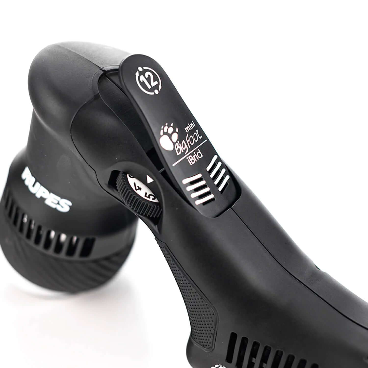 rupes-bigfoot-hlr75-cordless-polisher-trigger-close-up